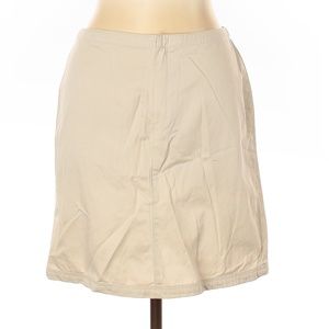 J. Crew Tan Casual A-Line Skirt